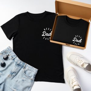 [GIFT BOX] Best Dad Ever Shirt for Father’s Day, Personalized This Awesome Dad Belongs To Tee, Unique Gift for Him by sell4style