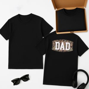 [GIFT BOX] New Dad Shirt Camo Tee, Casual Father’s Day or Birthday Gift for New Dads by sell4style